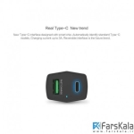 شارژر فندکی دو پورت نیلکین Nillkin Celerity NKC03 Car Charger USB Type-C