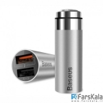شارژر فندکی سریع بیسوس Baseus CarQ Series QC3.0 Dual Port Car Charger