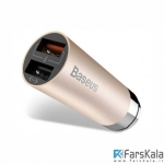 شارژر فندکی سریع بیسوس Baseus CarQ Series QC3.0 Dual Port Car Charger