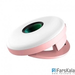 لنز واید فلش دار گوشی موبایل بیسوس Baseus iShining Selfie Light