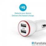شارژر فندکی Anker PowerDrive 2 Car Charger