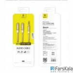 کابل صدا دو سر بیسوس Baseus Fulency 2 in 1 Audio Cable