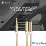 کابل صدا دو سر بیسوس Baseus Fulency 2 in 1 Audio Cable