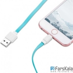 کابل شارژ 0.3 متری لایتنینگ هوکو Hoco UPL18 Waffle USB To Lightning Cable