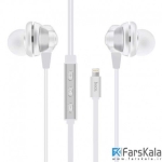 هدفون لایتنینگ هوکو HOCO L1 Lightning Cable Headphones
