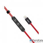 هدفون لایتنینگ هوکو HOCO L2 Lightning Cable Headphones