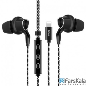 هدفون لایتنینگ هوکو HOCO L4 Lightning Cable Headphones