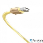 کابل سه پورت هوکو Hoco UPL12 One Pull Three Charging Cable microUSB And 2 Lightning