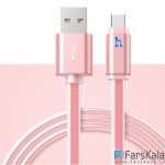 کابل شارژ 2 متری هوکو Hoco UPL12 Metal Jelly Lightning