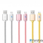 کابل شارژ 1.2 متری هوکو Hoco UPL12 Metal Jelly Lightning