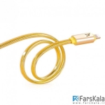 کابل شارژ 1.2 متری هوکو Hoco UPL12 Metal Jelly Lightning