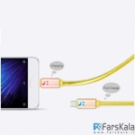 کابل شارژ 0.3 متری هوکو Hoco UPL12 Metal Jelly Lightning