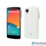 قاب محافظ ژله ای رنگی MERCURY GOOSPERY برای LG Google Nexus 5
