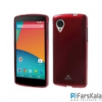 قاب محافظ ژله ای رنگی MERCURY GOOSPERY برای LG Google Nexus 5