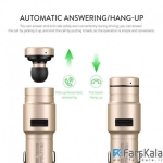 شارژر فندکی و هندزفری بلوتوث بیسوس Baseus Bluetooth Earphone Intelligent Car