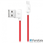 کابل شارژ هوکو Hoco UPM10 L Shape Micro USB