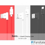 کابل شارژ هوکو Hoco UPM10 L Shape Micro USB