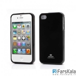 قاب محافظ ژله ای رنگی MERCURY GOOSPERY برای Apple iPhone 4