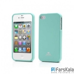 قاب محافظ ژله ای رنگی MERCURY GOOSPERY برای Apple iPhone 4