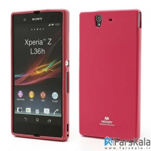 قاب محافظ ژله ای رنگی MERCURY GOOSPERY برای Sony Xperia Z