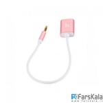 کابل تبدیل یک به دو Hoco UA1 Audio Cable AUX