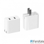 آداپتور شارژ سریع 2 پورت شیائومی Xiaomi 2 USB CDQ03ZM Charger