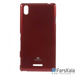 قاب محافظ ژله ای رنگی MERCURY GOOSPERY برای Sony Xperia T3