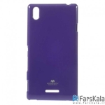 قاب محافظ ژله ای رنگی MERCURY GOOSPERY برای Sony Xperia T3