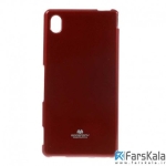 قاب محافظ ژله ای رنگی MERCURY GOOSPERY برای Sony Xperia M4 Aqua