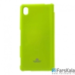 قاب محافظ ژله ای رنگی MERCURY GOOSPERY برای Sony Xperia M4 Aqua