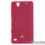 قاب محافظ ژله ای رنگی MERCURY GOOSPERY برای Sony Xperia C4