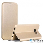 کیف محافظ چرمی X-Level FIBCOLOR Cover برای Samsung Galaxy S8
