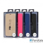 کیف محافظ چرمی X-Level FIBCOLOR Cover برای Samsung Galaxy S8