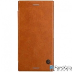 کیف چرمی Nillkin Qin Series Leather برای Sony Xperia XZ Premium