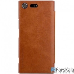 کیف چرمی Nillkin Qin Series Leather برای Sony Xperia XZ Premium