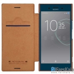 کیف چرمی Nillkin Qin Series Leather برای Sony Xperia XZ Premium