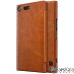 کیف چرمی Nillkin Qin Series Leather برای Sony Xperia XZ Premium