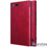 کیف چرمی Nillkin Qin Series Leather برای Sony Xperia XZ Premium