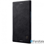 کیف چرمی Nillkin Qin Series Leather برای Sony Xperia XZ Premium