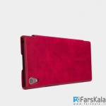کیف چرمی نیلکین Nillkin QIN برای گوشی Sony Xperia XA1 Ultra