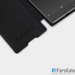 کیف چرمی نیلکین Nillkin QIN برای گوشی Sony Xperia XA1 Ultra