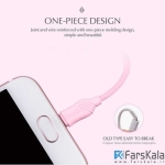 کابل شارژ یک متری هوکو Hoco X6 Lightning Charging Cable