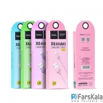 کابل شارژ یک متری هوکو Hoco X6 Lightning Charging Cable