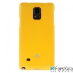 قاب محافظ ژله ای رنگی MERCURY GOOSPERY برای Samsung Galaxy Note 4