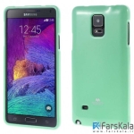 قاب محافظ ژله ای رنگی MERCURY GOOSPERY برای Samsung Galaxy Note 4