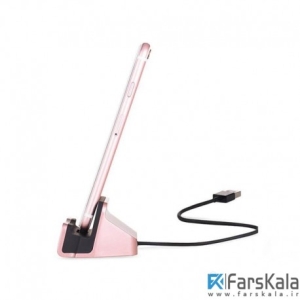 داک نگه دارنده و شارژر هوکو Hoco CPH18 For Lightning Ports