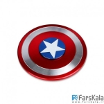اسپینر فلزی طرح کاپیتان آمریکا Fidget Spinner Metal Captain America