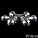 اسپینر فلزی شش پره ای طرح سکان Fidget Spinner Rudder