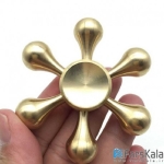 اسپینر فلزی شش پره ای طرح سکان Fidget Spinner Rudder