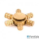 اسپینر فلزی شش پره ای Fidget Spinner Metal Six Vane